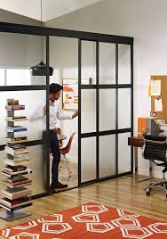Sliding Glass Room Dividers In Home