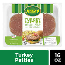 jennie o 93 lean 7 fat turkey patties