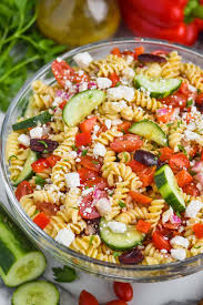 greek pasta salad simple joy