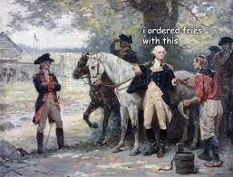 It primarily features historical paintings. 39 George Washington Memes Ideas George Washington History Humor Historical Humor