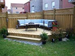 deck and patio ideas for small