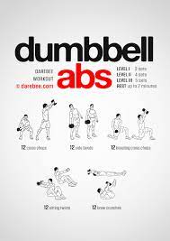 dumbbell abs workout