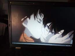 Ran Mouri and Conan Edogawa first kiss aww by Mei-Kudou on DeviantArt