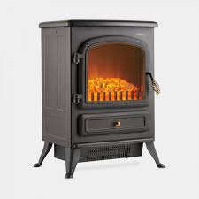Small Electric Stove Heater Black