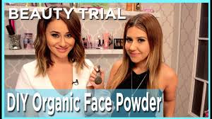 we try a diy organic face powder