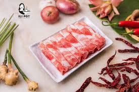 Masak beef slice grill / beef steak stock image. Premium Beef Slice 100g