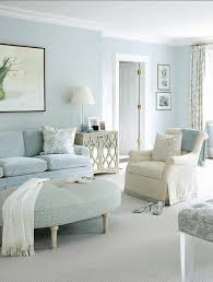 Light Blue Walls With White Trim