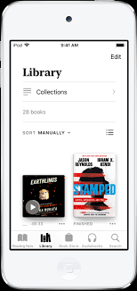 organize books in the books app on ipod