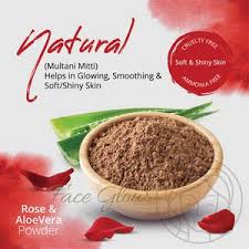indian healing face mask powder with