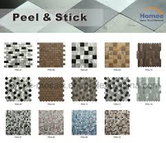 Most peel and stick tile backsplash should be able to stick to existing tile as long as the existing tile is relatively. Peel And Stick Backsplash Wall Tile Mosaic Sticker China Building Material Peel And Stick Made In China Com