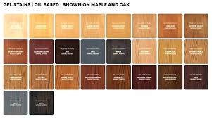 Cherry Wood Stain Color Chart Google Search In 2019 Gel