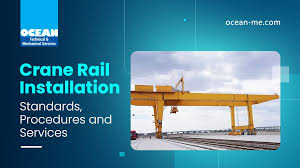 crane rail installation standards