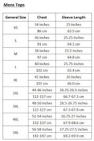 40 True Nevica Jacket Size Chart