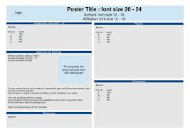 Ppt Poster Title Font Size 20 24 Powerpoint