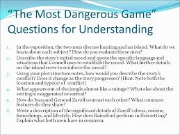 The Most Dangerous Game By Richard Connell Ppt Download