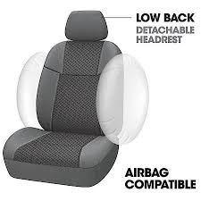 Autocraft Seat Cover Grey Knitting