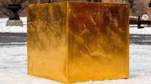 gold cube worth 11 7 million seen in