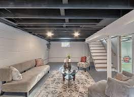 24 Exposed Basement Ceiling Ideas For A