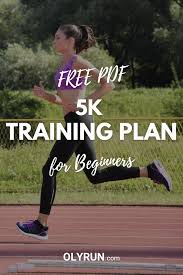 free 5k training plan for beginners