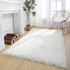 faux sheepskin fluffy rug