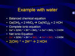 ionic equations reactions equations