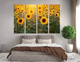 Sunflower Wall Art Sunflower Wall Decor