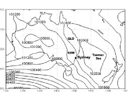 Synoptic Chart Representative Of Mean Meteorological