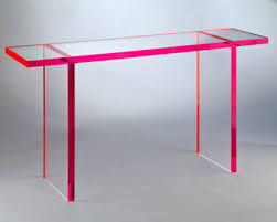 Acrylic Console Tables Acrylic
