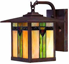 new stained glass outdoor wall mount
