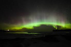 see the northern lights in the keweenaw