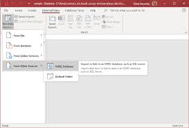 connect microsoft access to hive with