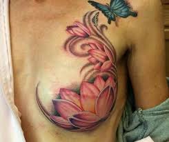Flor de loto en la puesta del sol. Tattoo De Pez Koi Y Flor De Loto Compartir Flores