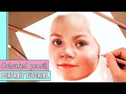 Coloured Pencil Portrait Tutorial How