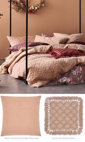 heath terracotta quilt cover set by