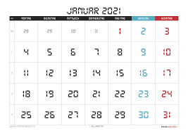 Dabei können sie sich eine vorlage aussuchen, die ihren ansprüchen gerecht wird. Kalender Januar 2021 Zum Ausdrucken Mit Feiertagen Kalender 2021 Zum Ausdrucken