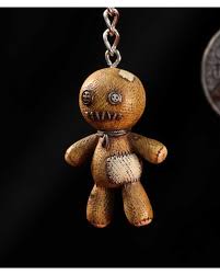 voodoo doll keychain for halloween fans