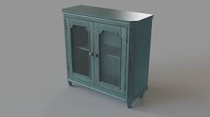 mirimyn accent cabinet teal antique