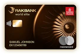 The bank can't do much after the credit card has been couriered. World Elite Mastercard Credit Card World Elite Card Rakbank