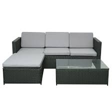 china white rattan sofa sets