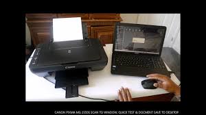 This printer is very suitable for the home printing use that requires much printing activities. Canon Pixma Mg 2550s Scan To Window Quick Test Document Save To Desktop Youtube