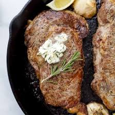pan seared ribeye steak recipe with