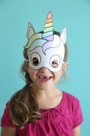 Faktanya, istilah unicorn ini pun sudah ada sejak zaman dulu. Unicorn Masks To Print And Color Free Printable It S Always Autumn