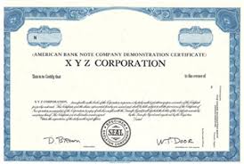 American Bank Note Co Demonstration Stock Certificate Specimen