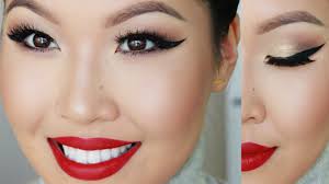 red lip glam how to wear shimmer