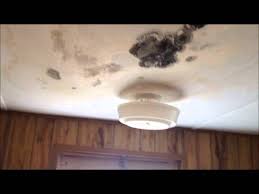 how to repair mobile home ceiling