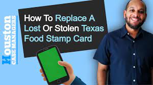 how to replace a lost texas ebt card