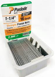 paslode finish nails straight 1 1 4 inch 2000 nails
