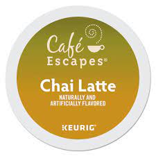 cafe escapes chai latte k cups 96