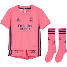 Created to keep their young supporters dry and comfortable, this juniors' version. Real Madrid Kids Away Kit 2020 21 Official Adidas