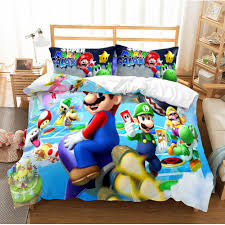 Super Mario Bedding Single Double Duvet